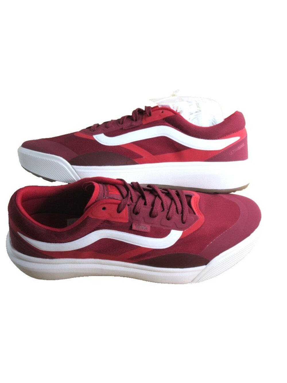 Vans Men's Mte UltraRange 2.0 Rw Bordeaux Red Marshmallow Trail Shoes Size 13